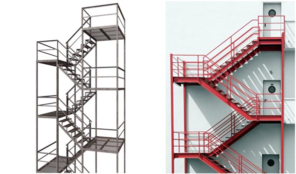 Требования к вертикальным лестницам