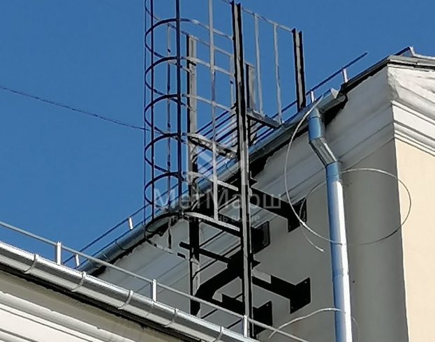 изготовление вертикальной лестницы