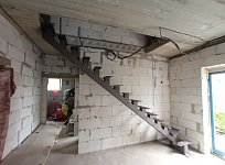 Лестница лофт под ключ